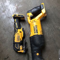 Dewalt 20 V  Brushless Mutiple Tool + Saw Zall