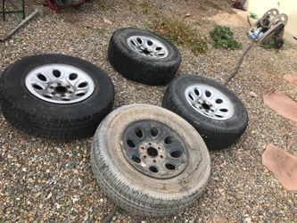 Stock 17s for Silverado or Tahoe 6 lug