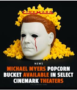 NEW IN HAND  2025 Halloween Michael Myers Popcorn Bucket SEALED BAG