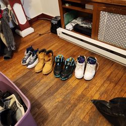 Jordan's And Timberland  Size 10 