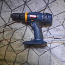 Ryobi Cordless Drill. No Battery No Additional Accessories $10