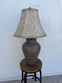 Brown Ceramic Lamp