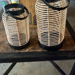 Boho Lantern Candle Holders