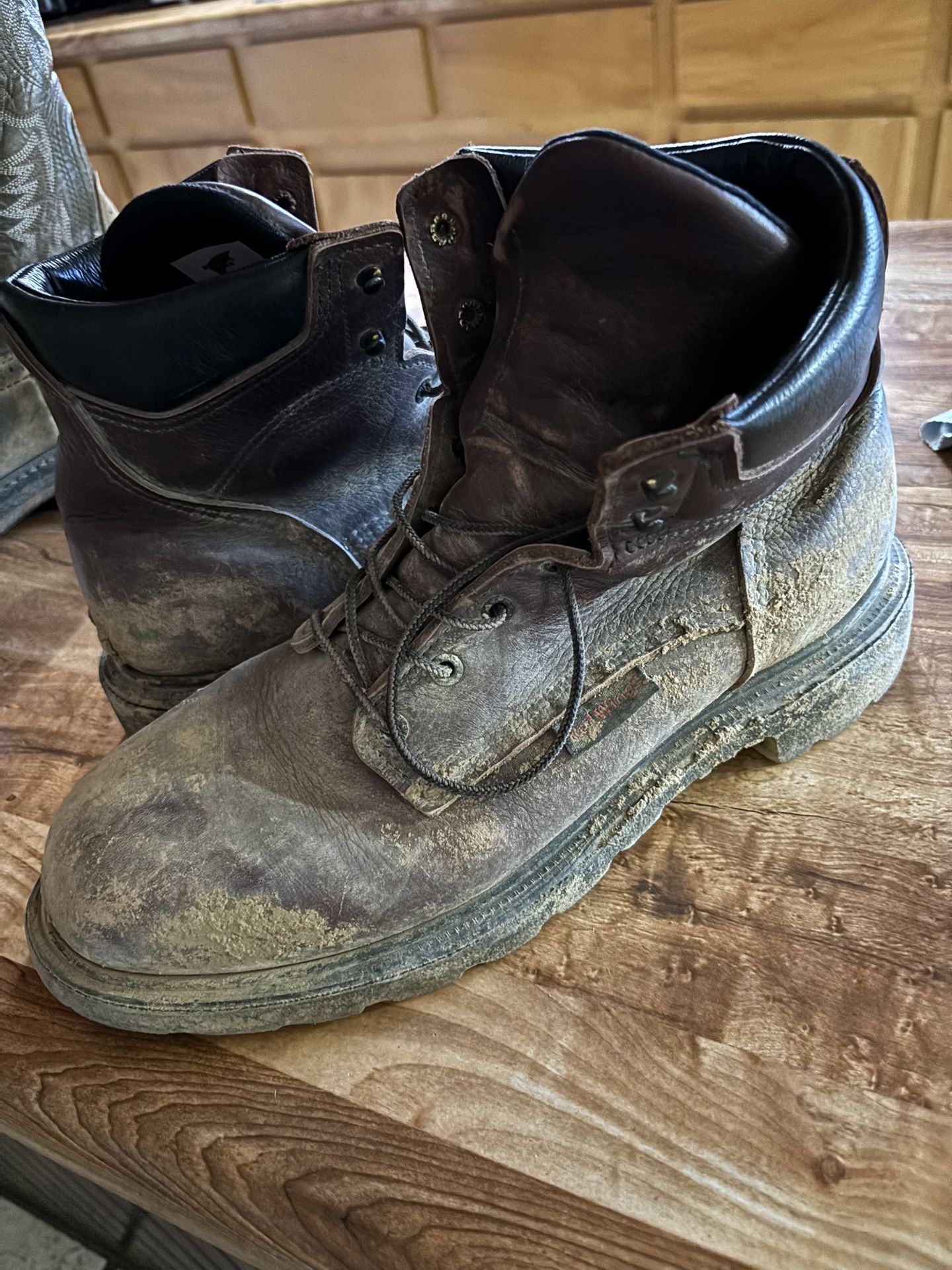 Red Wing Work Boots Size 11 1/2