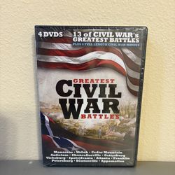 Greatest Civil War Battles 4 DVD Set 