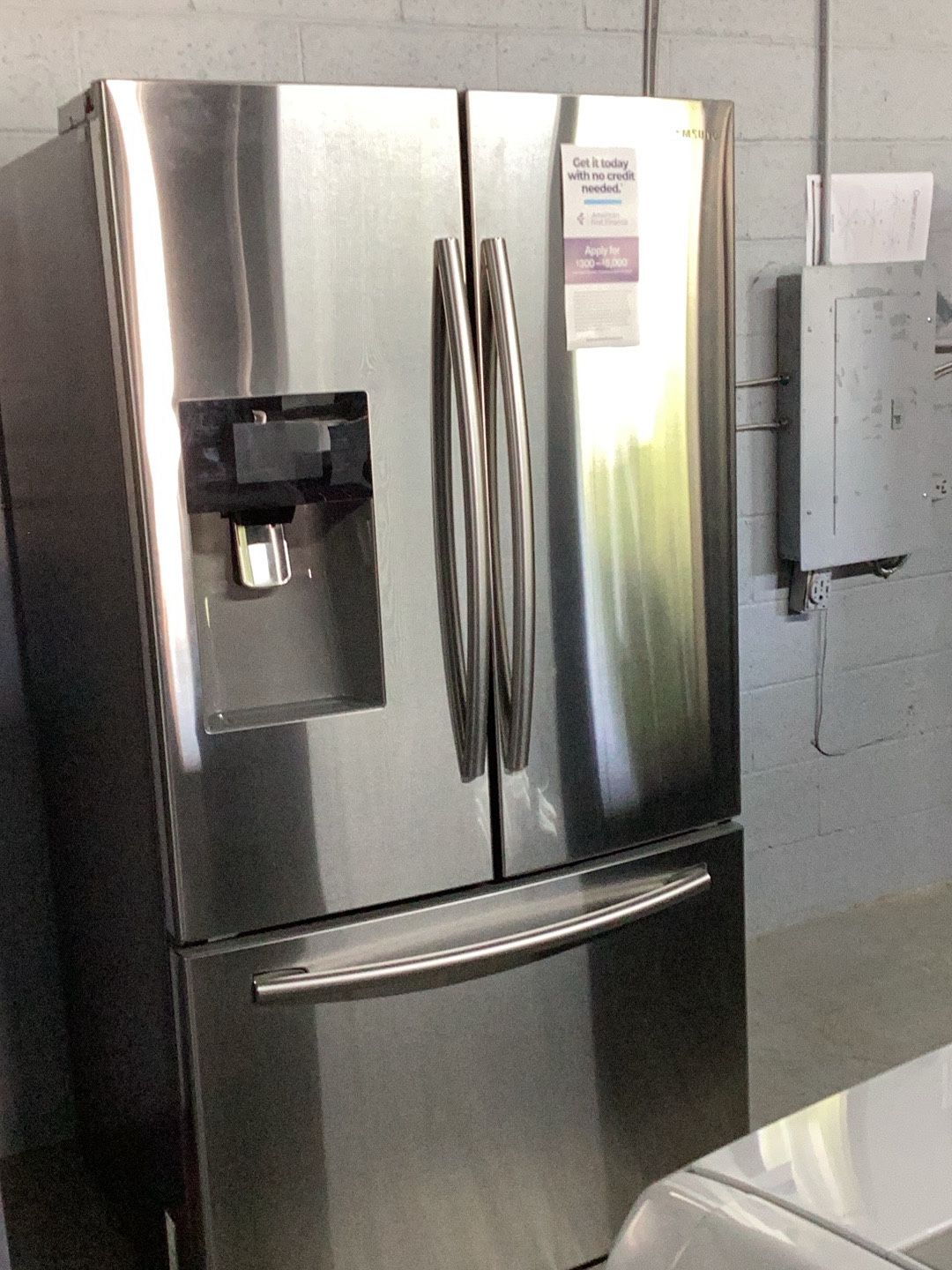 Samsung 25.6 Cu. Ft. Energy Star Certified French Door Refrigerator with Metal Cooling.