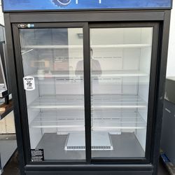 Commercial Two Glass Door Refrigerator With Warranty