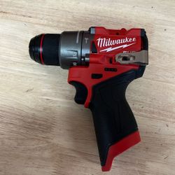 Milwaukee M12 FUEL 12V Lithium-Ion Brushless Cordless 1/2 in. Hammer Drill (Tool-Only)