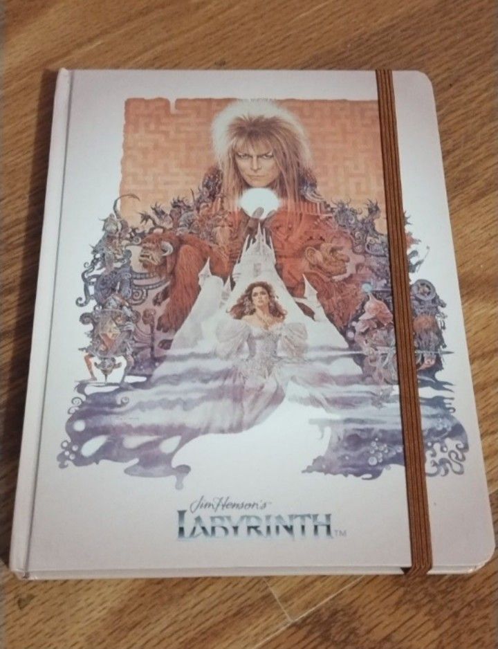 Jim Henson' Official Labyrinth 6.5" x 8.5" Lined Hardcover Journal