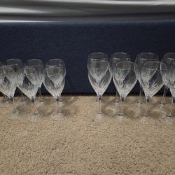 Mikasa Crystal Wineglasses