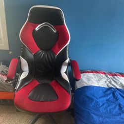 Red White And Black Gaming Chair!!!!