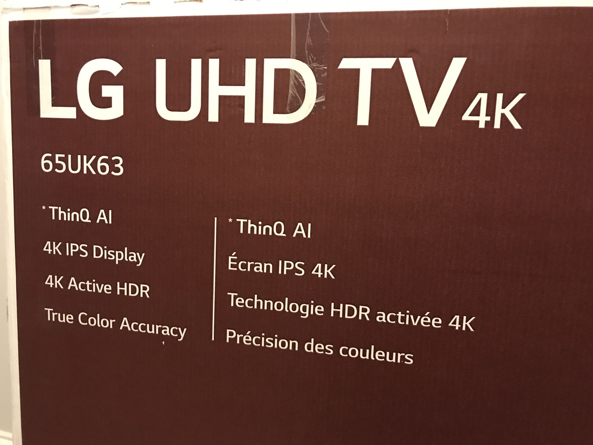 LG Ultra HD LED Smart TV-Screen Broken