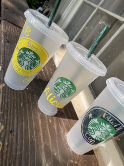 Mother’s Day personalized cups still available order now to be able to pick up tomorrow morning