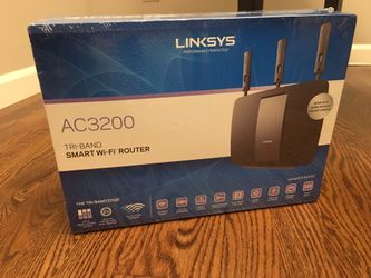 Brand new Linksys ac3200 Triband WiFi router