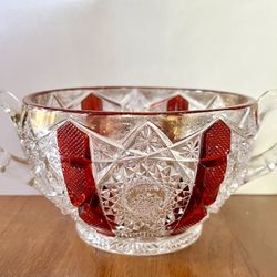 1910 McKee Glass Bowl