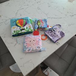 4 BABY SOFT BOOKS SEE DESCRIPTION 