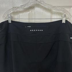 Ladies Black Skirt Shorts Extra Large With Pockets Extra Large 