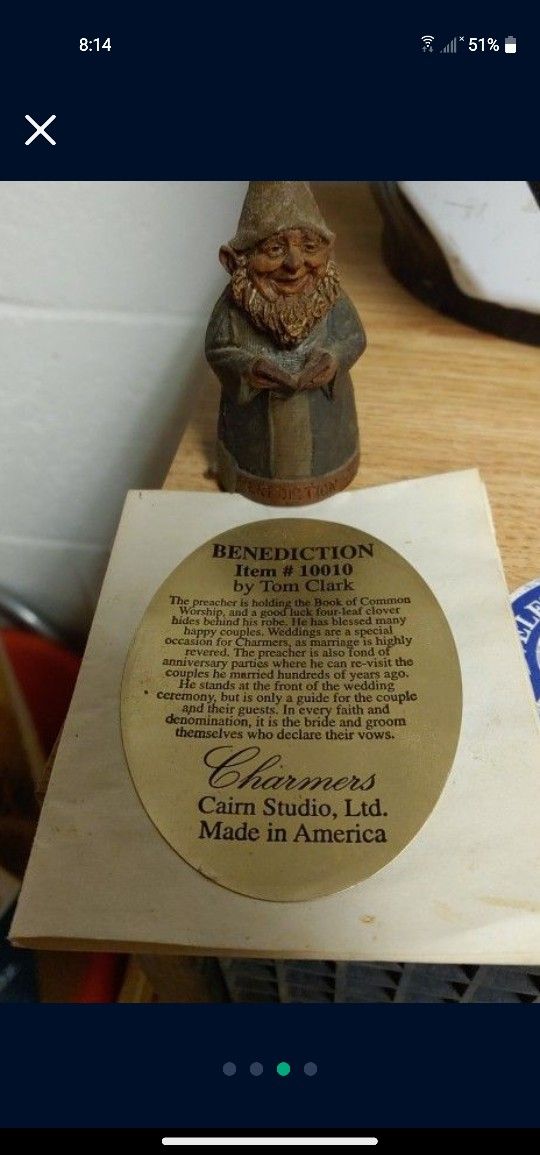 Tom Clark Retired Gnome Figures