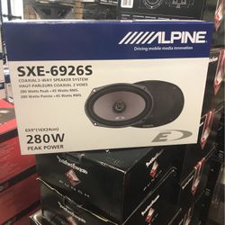 Alpine 6x9 Inch Speakers On Sale For 59.99