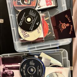 Mixed Cds And Booklets With Document Holder 