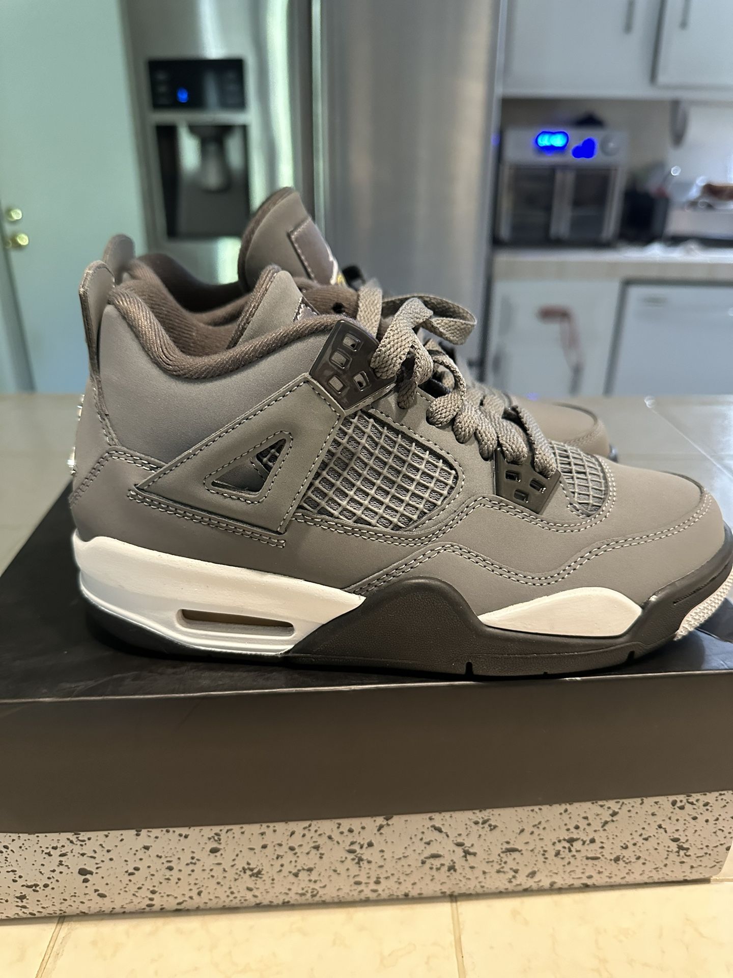 Air Jordan 4 Retro Cool Grey Dark Charcoal 