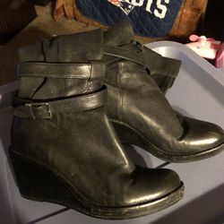 Cole Haan Nike Leather Tall Boots Size 6B