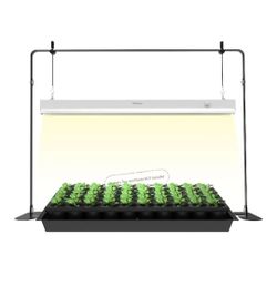 2ft Grow Light for Seed Starting,LED Grow Lamp for Indoor Plants,Seedling Grow Light with Stand,