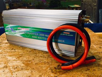 Moving, Must GO TODAY! • Brand New 3000W Pure Sine Wave Inverter - 6000W Peak Power!