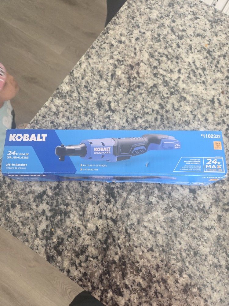 Kobalt 24-volt Brushless 3/8-in Drive Cordless Ratchet Wrench