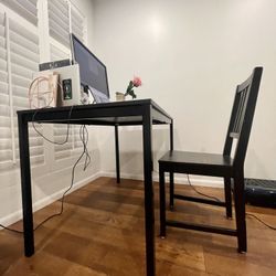 Desk and Chair 
