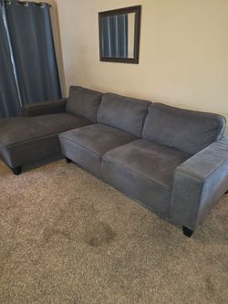 Beautiful blue sectional