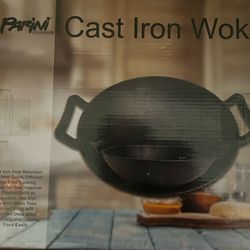 Cast Iron Wok
