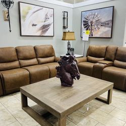 Sofa And Love Seat RECLINERS New FINANCING
