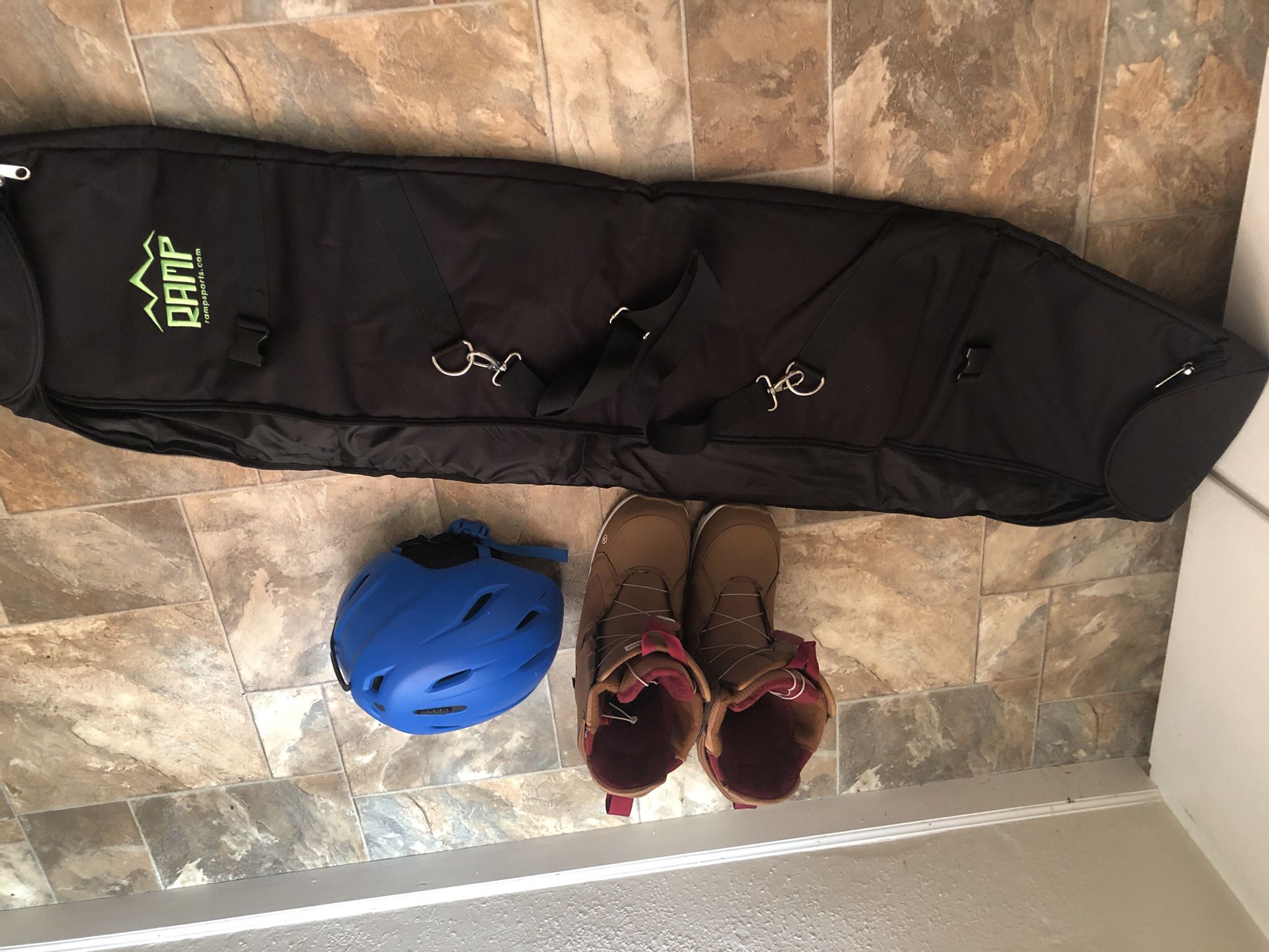 SNOWBOARDING BOOTS AND GEAR