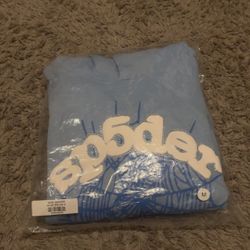 Blue Sp5der Hoodie