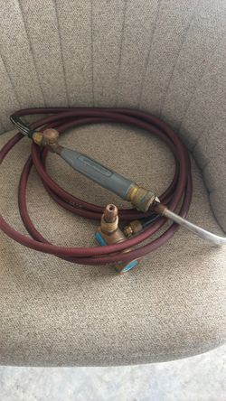 Torch with Hose and Brass Fittings