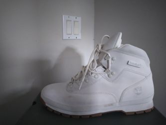 Euro Hiker Leather Grey Timberlands