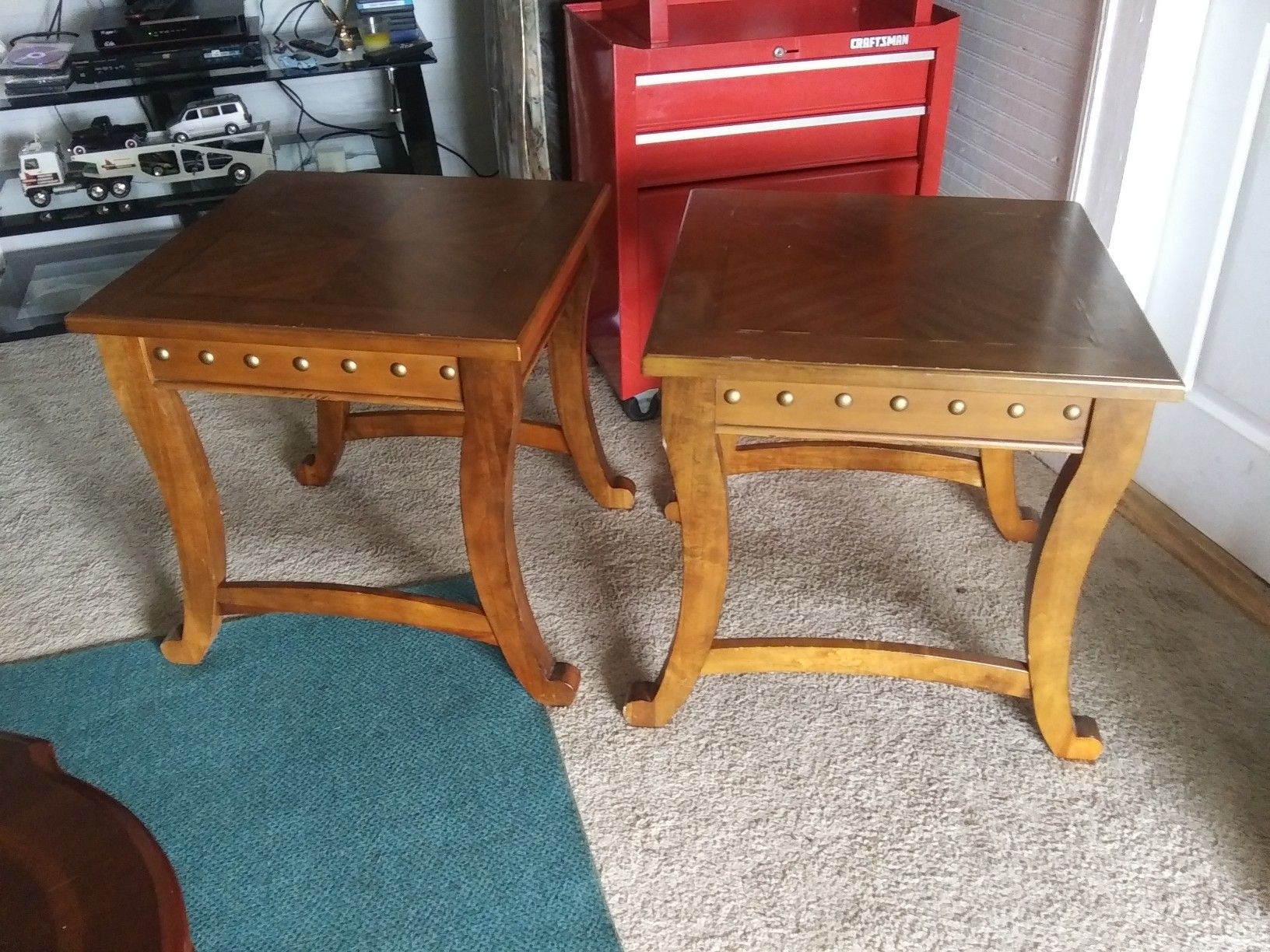 Two small tables $25 each
