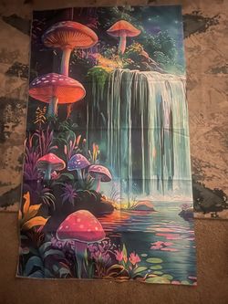 Glow In The Dark Cloth Art Frame
