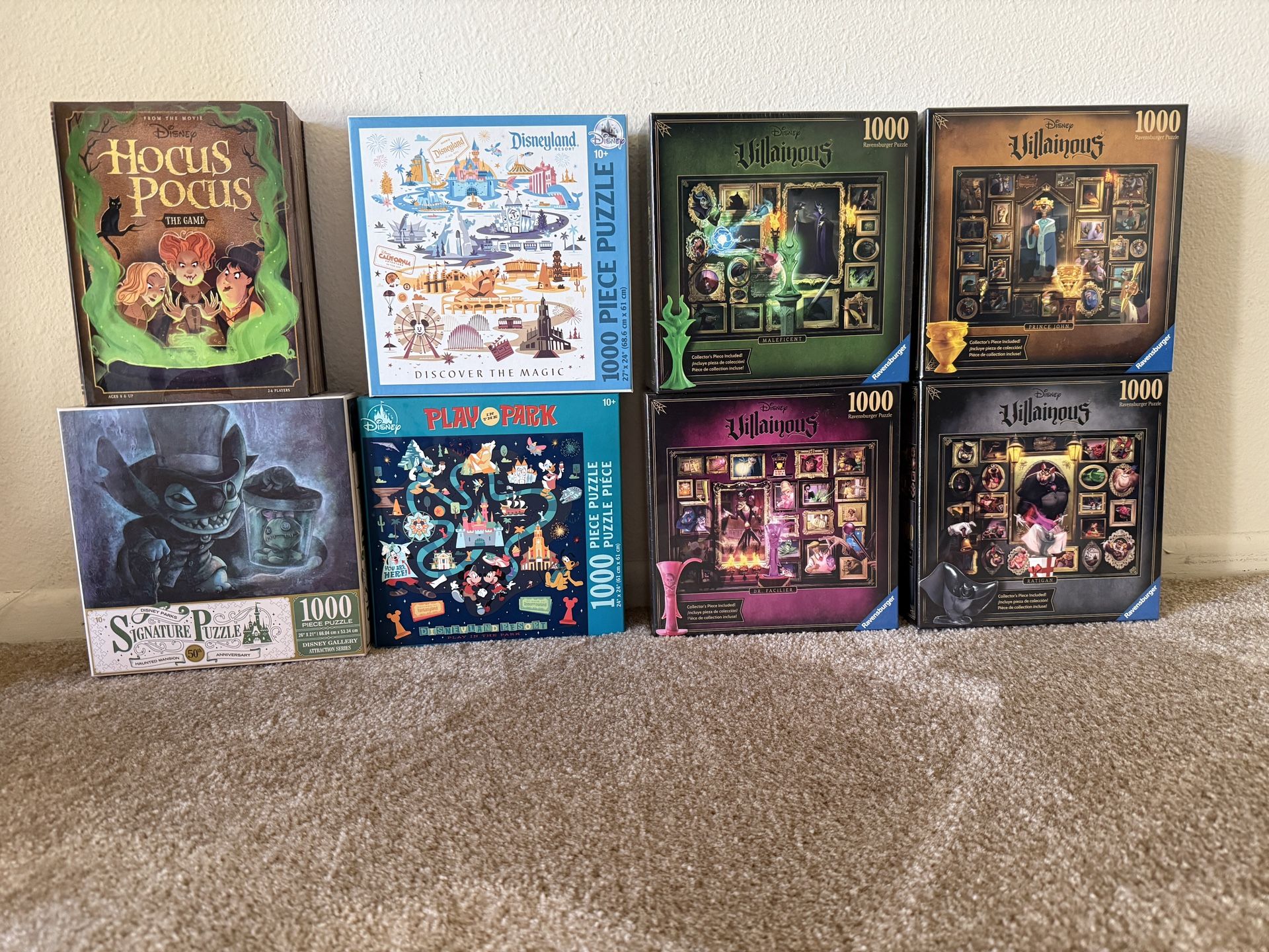 NEW Rare Disney And Harry Potter Puzzles & Games & Tamagotchis