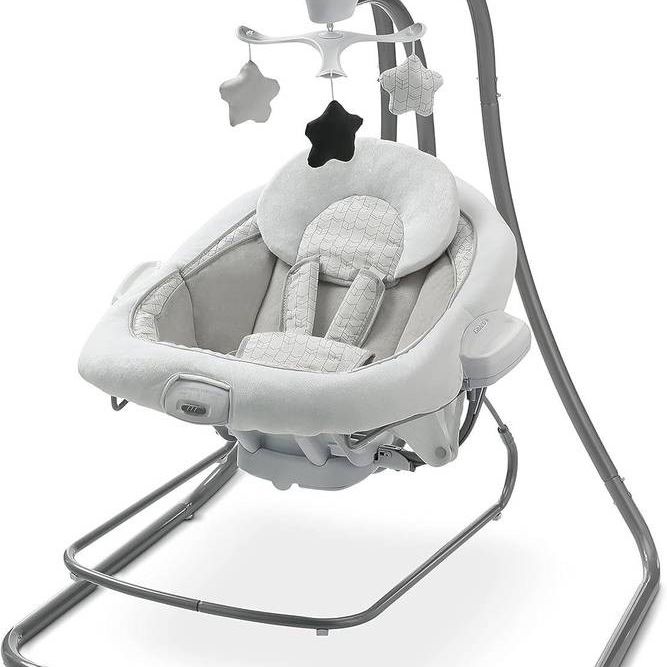 NEW Graco Duet LX Seat & Bouncer