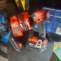 This is a Milwaukee M18 1/4" Hex Brushless Impact Driver 