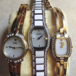 3 Citizen Eco Drive Watches