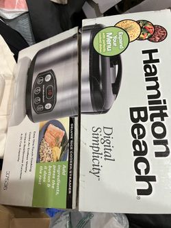 HAMITON BEACH DIGITAL SIMPLICITY RICE/SOUP NIB