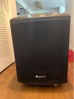 Subwoofer 15inch stop working idk what’s wrong with it I don’t have power cord for it firm on price