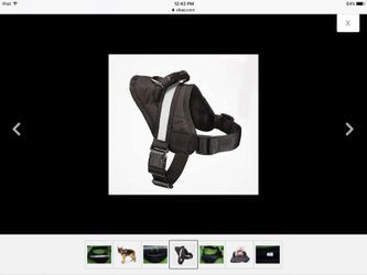 Big Dog Soft Reflective No Pull Black Harness size XL, NEW