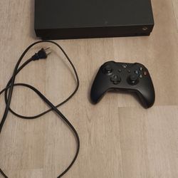 Xbox one X 1 TB black console