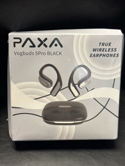 PAXA Vogbuds 5Pro Black True Wireless Earphones