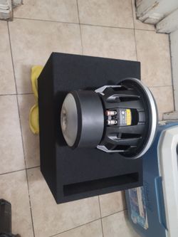 10W7 JL Audio Anniversary Edition With Brand New Ported Enclosure