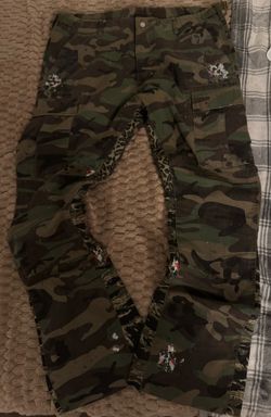 Flare Camo Paint Splash Pants